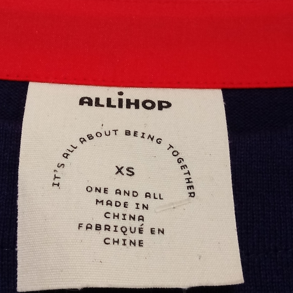 New w/tags Allihop Anthropologie Colorblock Striped Dress - Picture 8 of 12